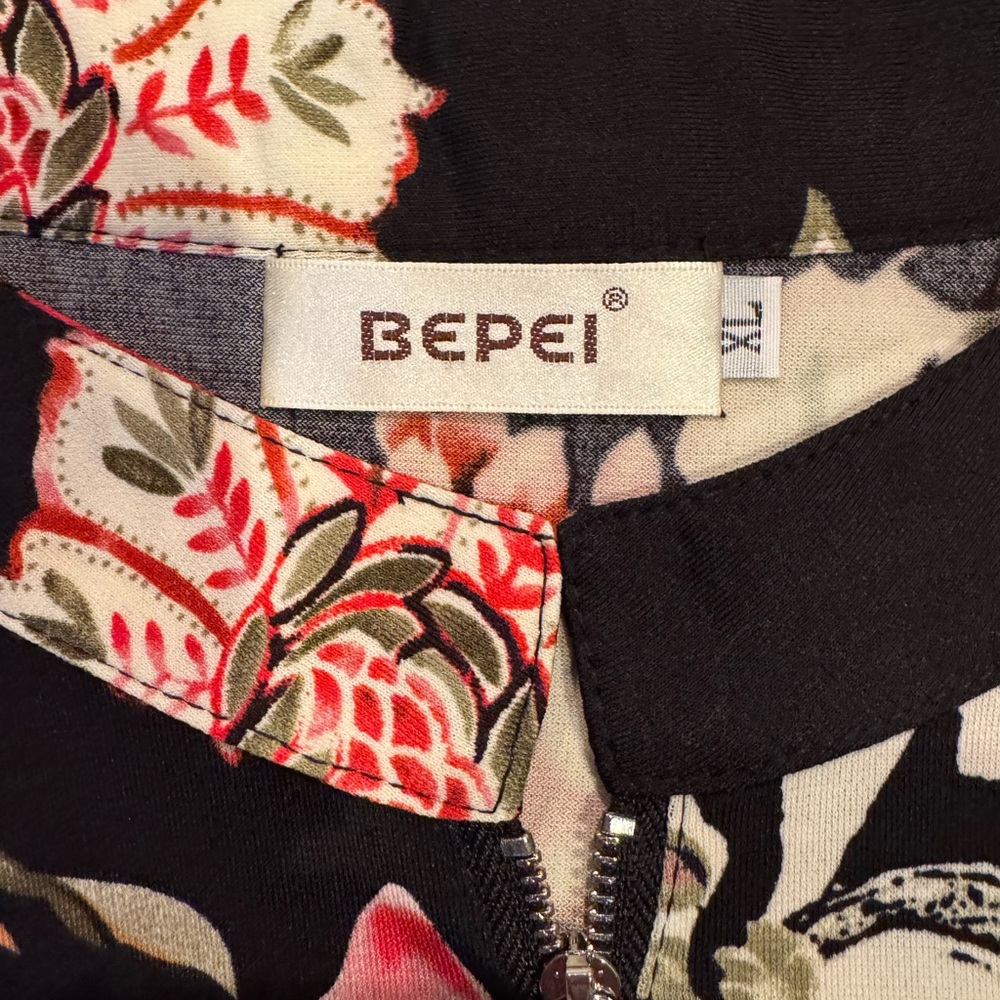Bepei Floral Black Dressy